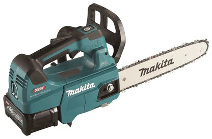 Makita Utensili - Motosega a batteria 40V 30 cm, 1x batteria Li-ion XGT 4,0 Ah, caricabatterie UC003GM102
