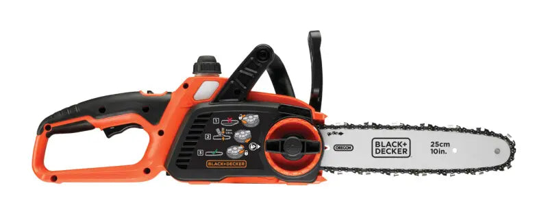 BLACK+DECKER  Elettrosega a batteria 18V 25 cm, 1x batteria 2,0 Ah Li-ion, caricabatterie GKC1825L20-QW