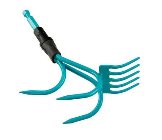 Gardena Combisystem - Coltivatore con rastrello Combisystem, senza manico 3165-20