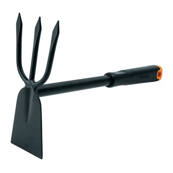 FISKARS Attrezzi da giardino - Zappetta a due punte 1027030