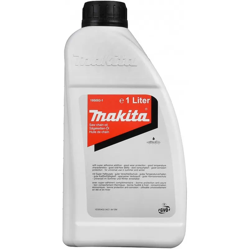 Makita Accessori - Olio per motoseghe 1 l 195093-1