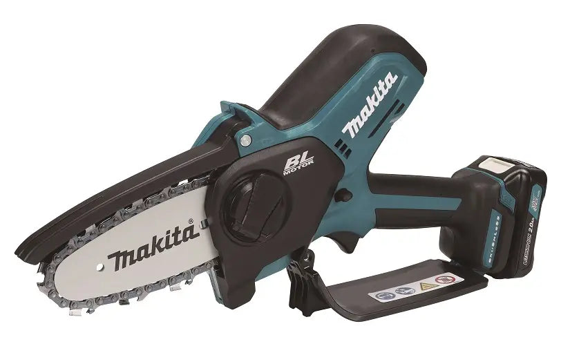 Makita Attrezzature da giardino - 12V AKU sega per potatura 10 cm, 1x batteria Li-ion CXT 2,0 Ah, caricabatterie UC100DWA01