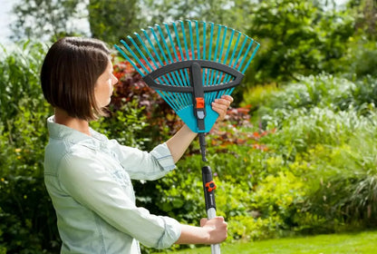 Gardena Combisystem - Rastrello per foglie ed erba Combisystem, scorrevole, senza impugnatura 3099-20