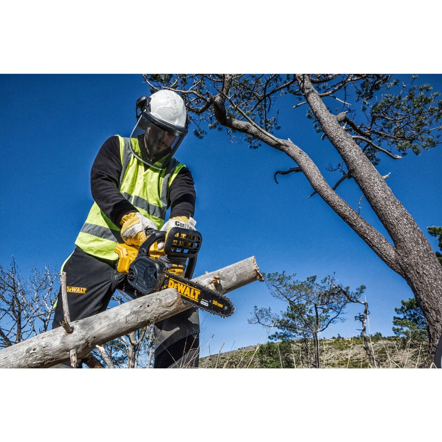 DeWALT  Motosega elettrica AKU 18V, 1x batteria 5,0 Ah XR DCM565P1