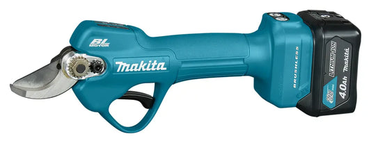 Makita  Forbici a batteria 12V, 1x batteria 4,0 Ah Li-ion CXT, caricabatterie UP100DSMJ