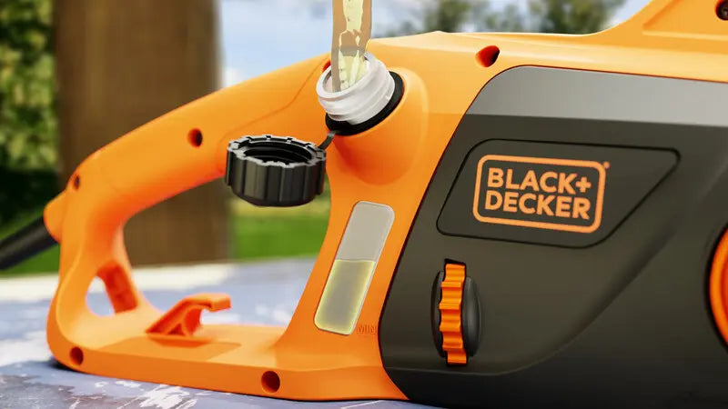 BLACK+DECKER Attrezzature da giardino - Motosega, lunghezza 35 cm, 1800 W BECS1835-QS