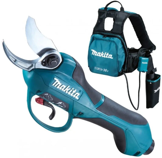 Makita Forbici a batteria 18V, 2x batterie da 5,0 Ah, caricabatterie