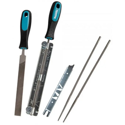 Makita Utensili - Set di 5 lime per affilare catene D-72176
