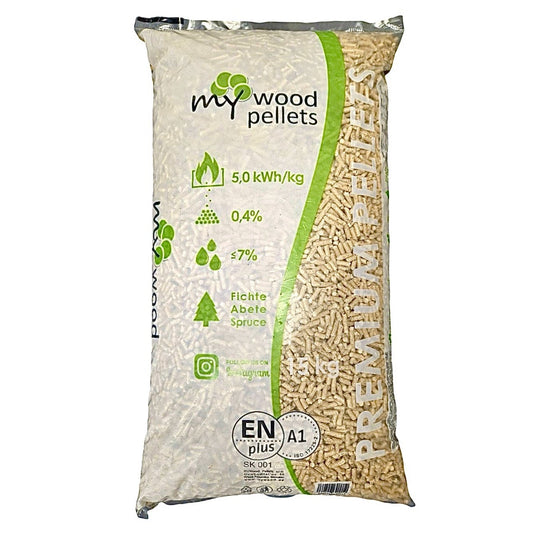Pellet mywood 15 kg abete
